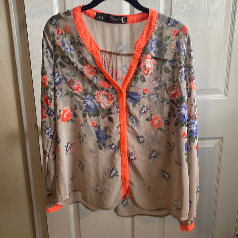 Large size blouse